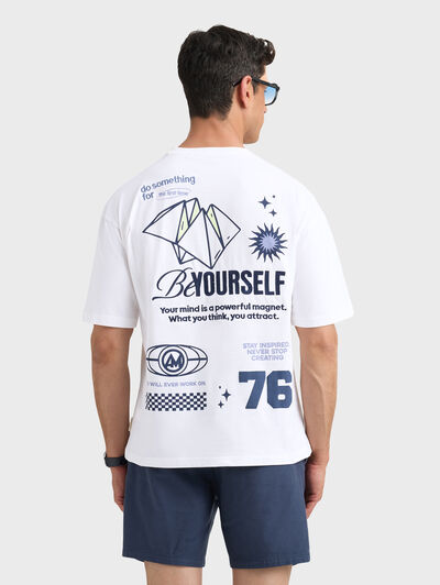 CAMISETA MAGNET BLANCO
