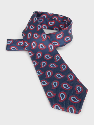 CORBATA JAQUARD MF ROJO