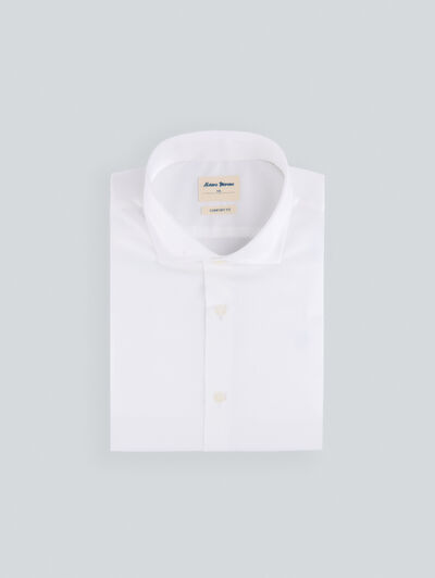 CAMISA COMFORT FIL A FIL KIDS BLANCO