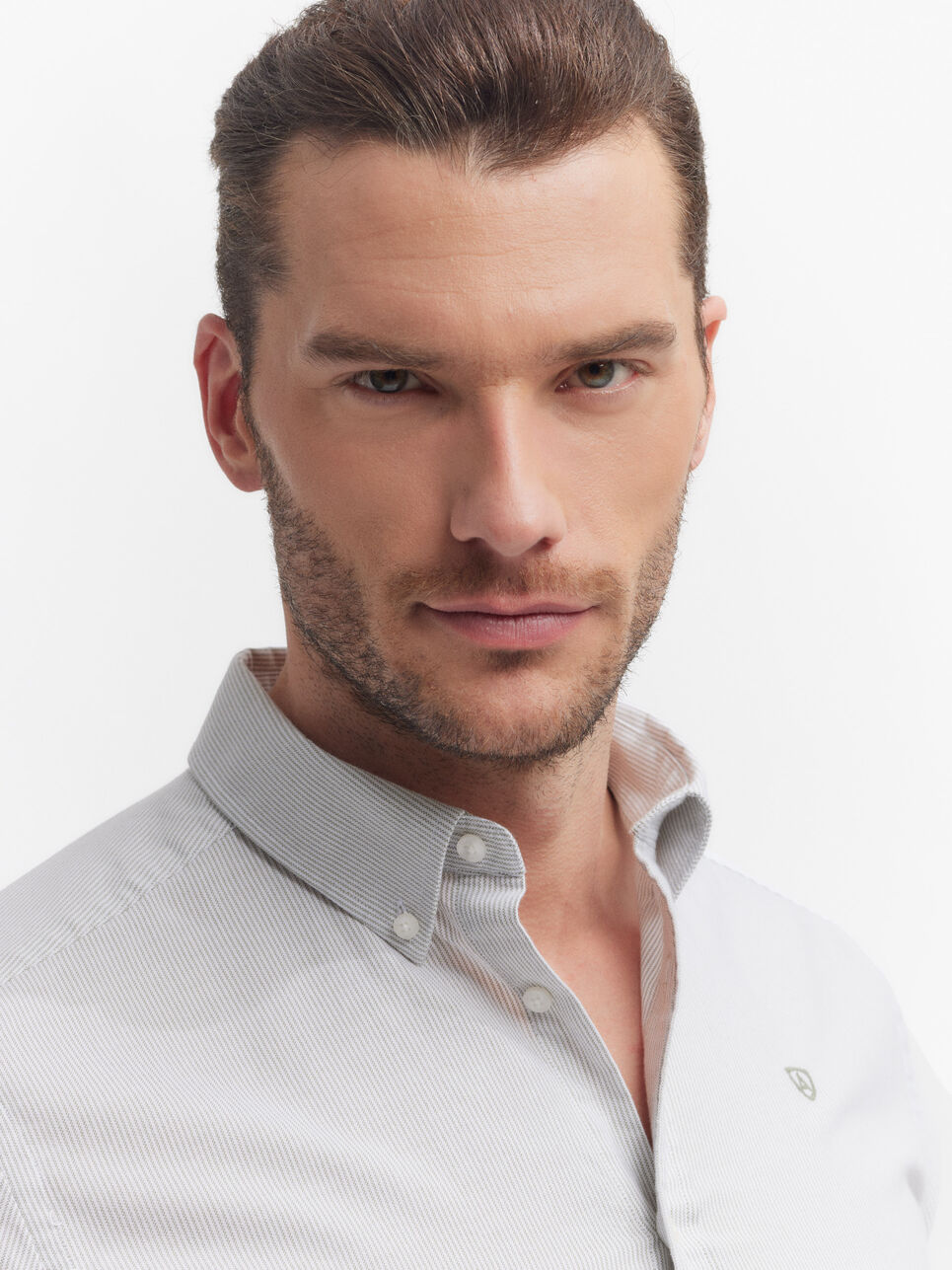 CAMISA OXFORD MIL RAYAS