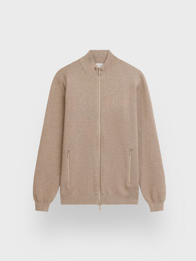 CARDIGAN HOLLAND CAMEL