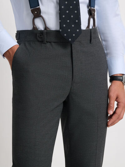 PANTALONES NAPOLI ESPIGA GRIS