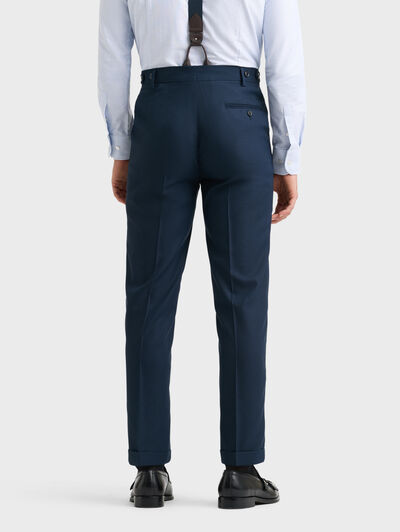 PANTALON CAPO MICROESTRUCTURA AZUL MARINO