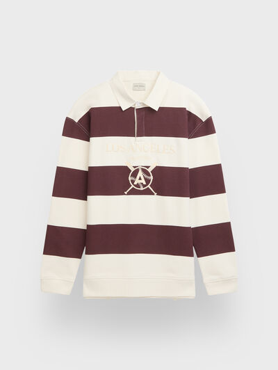 POLO LOS ANGELES BURDEOS