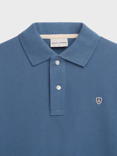 POLO BASIC AZUL