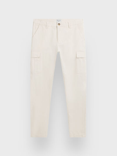 PANTALON CARGO ELVIS CRUDO
