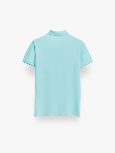 POLO TRENDY VERDE AGUA