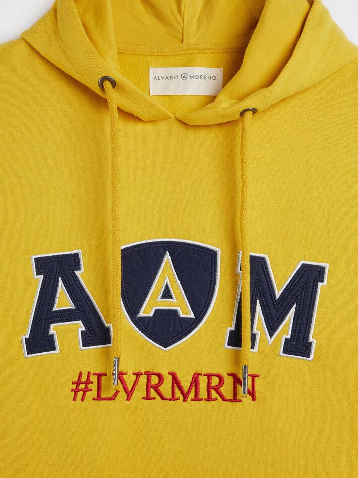 Lógicamente Nuestra compañía Ejército SUDADERA OFFICIAL AMARILLO