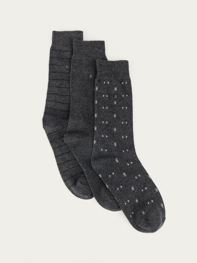 CALCETINES GRIS