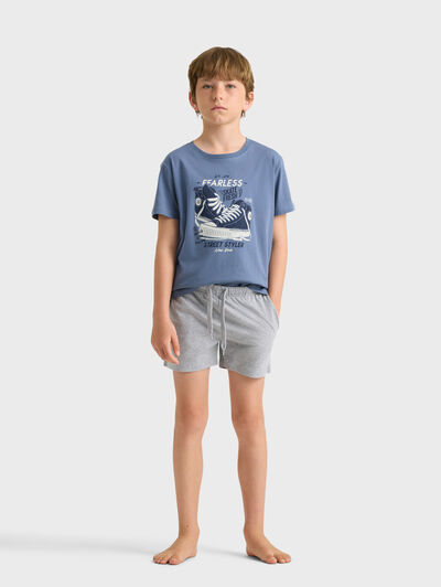 PIJAMA STREET KIDS AZUL