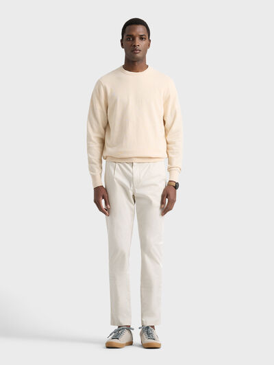 JERSEY ROUND NECK CRUDO