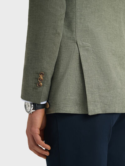 AMERICANA LINO FIL A FIL VERDE