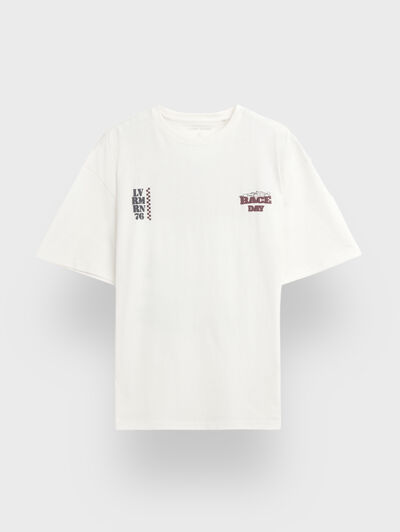 CAMISETA FAST BLANCO