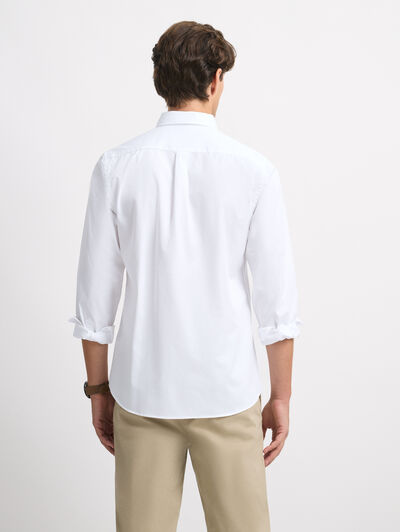 CAMISA POPELIN DYE BLANCO