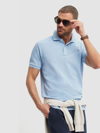 POLO BASIC CELESTE