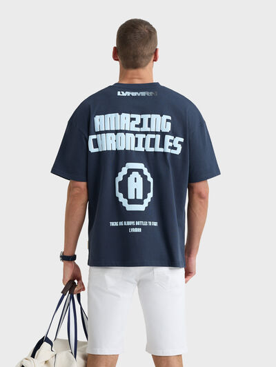 CAMISETA MAKER AZUL MARINO