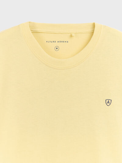 CAMISETA BASICA AMARILLO
