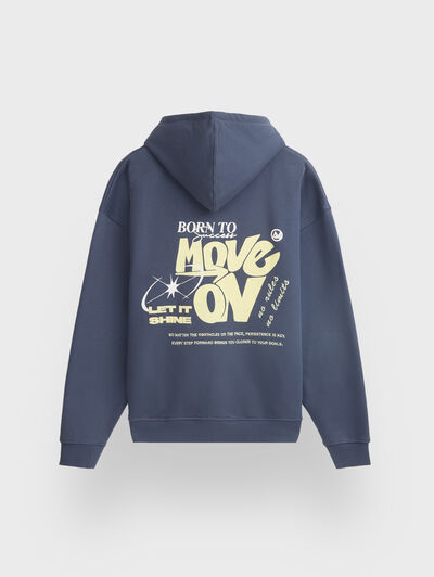 SUDADERA SHINE AZUL MARINO