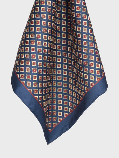 PA&Ntilde;UELO PRINTED AZUL MARINO