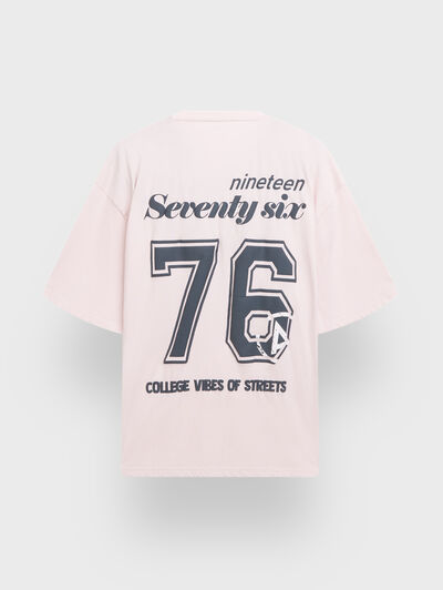 CAMISETA STREET ROSA