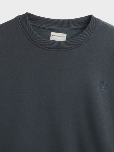 SUDADERA BASICA OVERSIZE VERDE