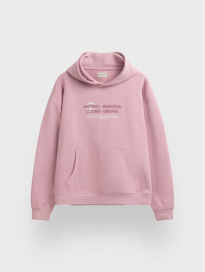 SUDADERA ARTISTIC ROSA