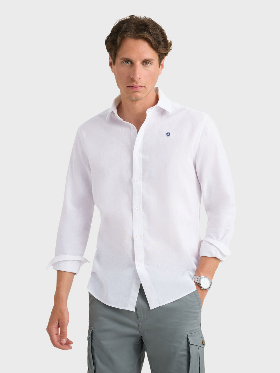 CAMISA LINO CHAMBRAY
