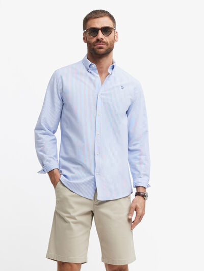 CAMISA PIN POINT RAYAS