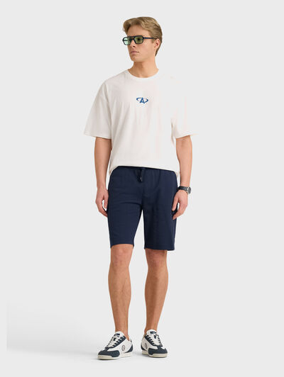 BERMUDA CARGO PUNTO AZUL MARINO