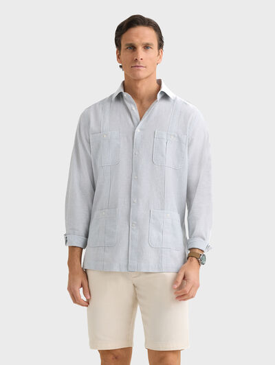 CUBANA LINO MIL RAYAS VERDE