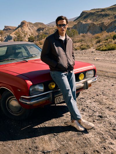 CAZADORA JETT MARR&Oacute;N