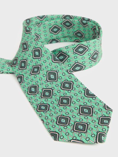 CORBATA PRINTED VERDE