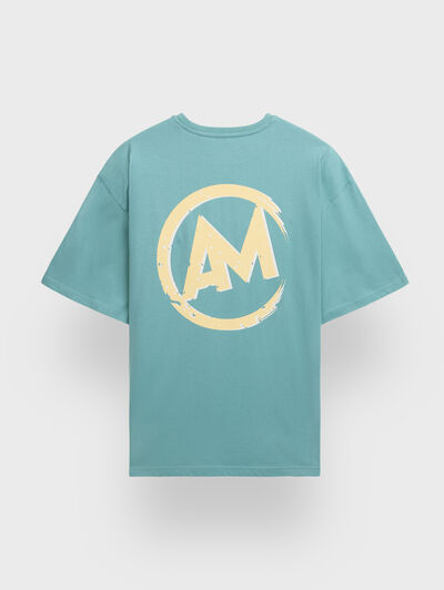 CAMISETA CASUAL AZUL