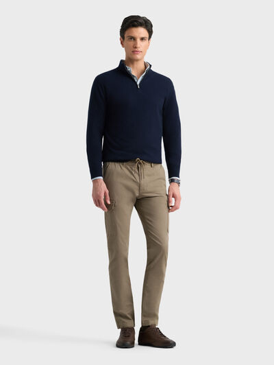 JERSEY OTTO AZUL MARINO