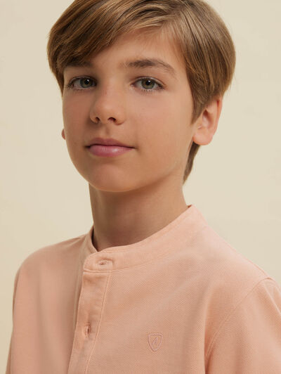 POLO MAO KIDS SALMÓN