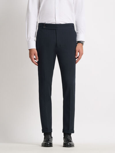 PANTALON GURKHA AZUL MARINO