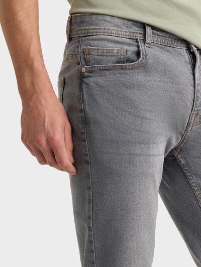 PANTALON DENIM STARK GRIS