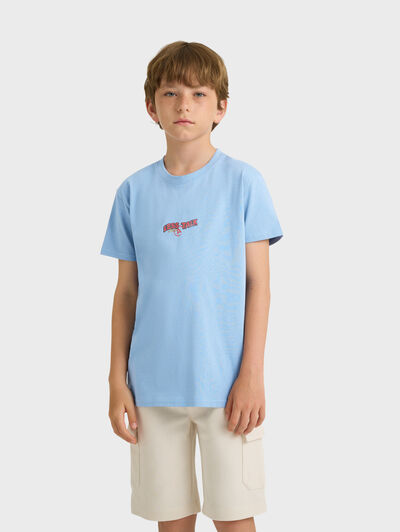 CAMISETA ACTION KIDS AZUL