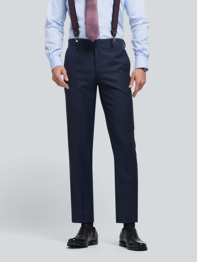 PANTALON FIL A FIL AZUL MARINO