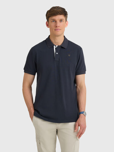 POLO TYSON AZUL MARINO