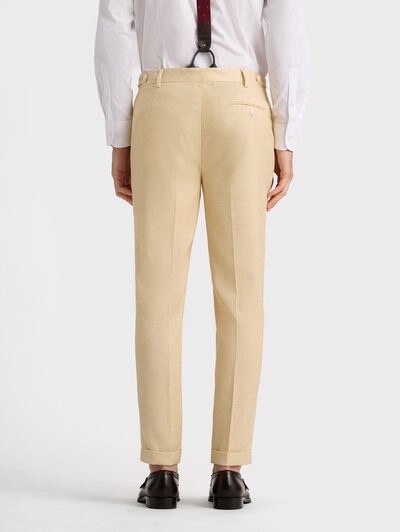 PANTALON CAPO ESTRUCTURA AMARILLO