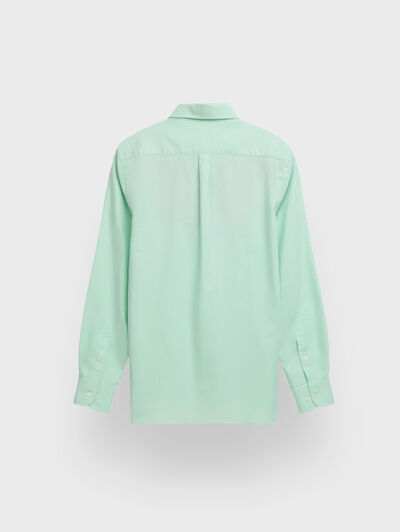 CAMISA OXFORD SOLID VERDE