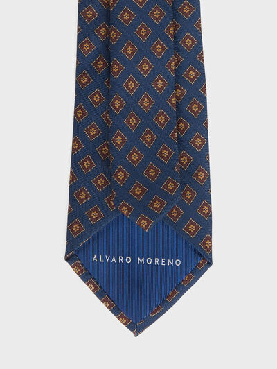 CORBATA PRINTED AZUL