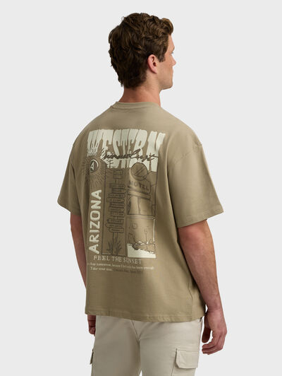 CAMISETA WESTERN CAMEL