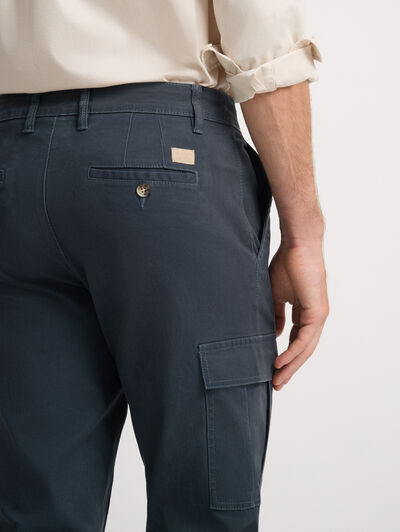 PANTALON CARGO ELVIS AZUL