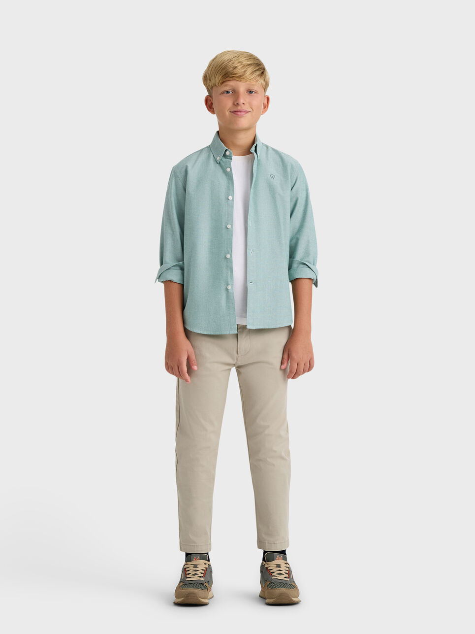 CAMISA OXFORD SOLID KIDS