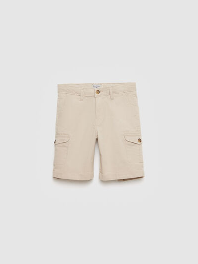 BERMUDA CARGO KIDS BEIGE