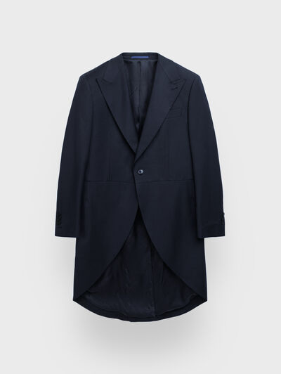 CHAQUE WEDDING TWILL AZUL MARINO