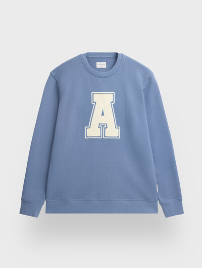 SUDADERA COLLEGE AZUL