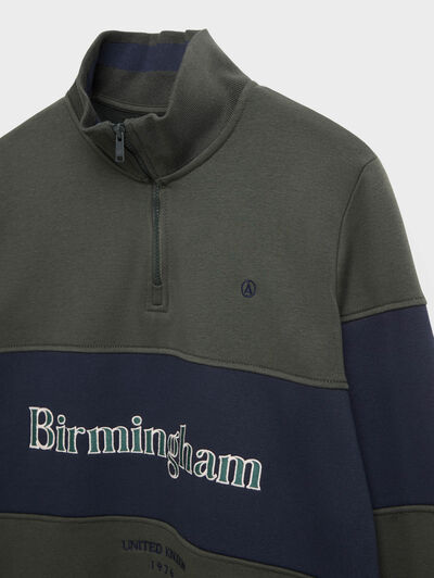 SUDADERA BIRMINGHAM VERDE